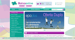 Desktop Screenshot of boticaonline.com